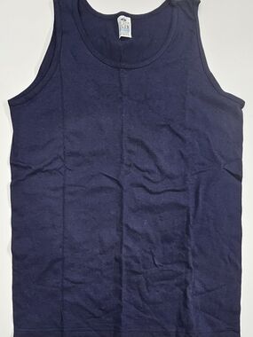 Pro Club Men's Comfort Cotton Tank Top Size Medium in Navy Blue, New